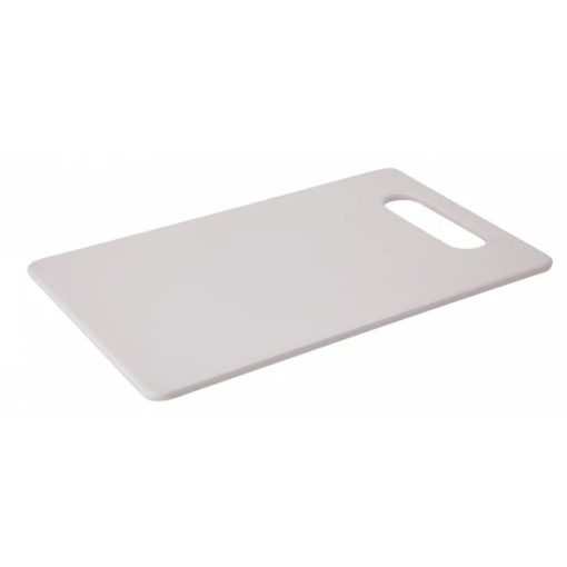 Fehér vágódeszka koktéldíszekhez 250x150 ml