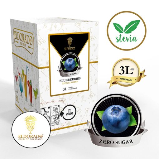 ELDORADO BBOX Áfonya zero cukor 3L