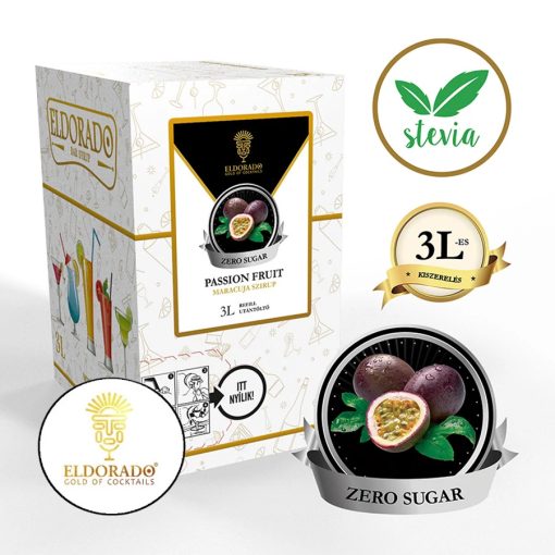 ELDORADO BBOX Maracuja zero cukor 3L