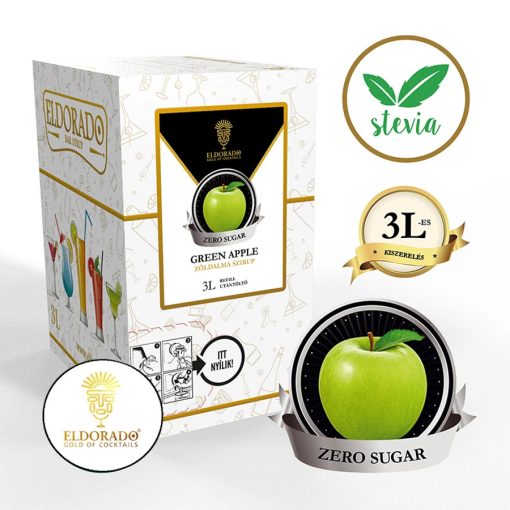 ELDORADO BBOX Zöldalma zero cukor 3L