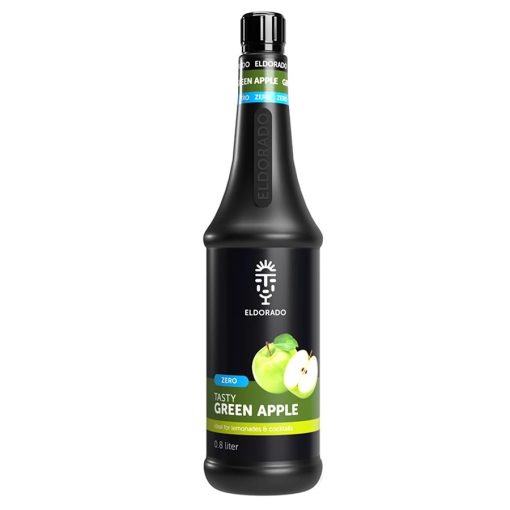 ELDORADO Zöldalma zero cukor 0,8L