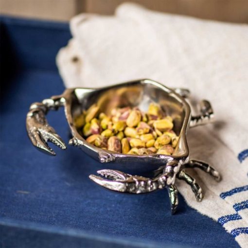 Rák alakú snackes tál