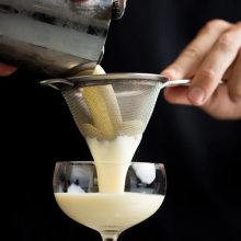 Finomszűrő mélyített kosárral acél