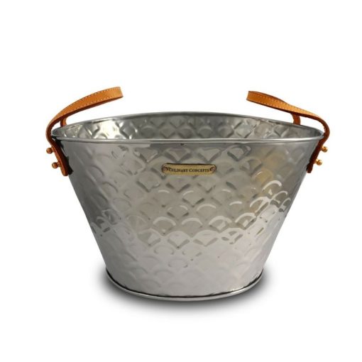 Louie Large Champagne Bath - Nickel Finish