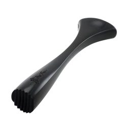 The Bars fekete ergonómikus muddler 21 cm törőfa