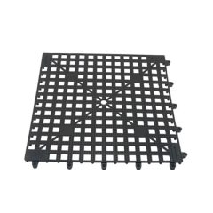   The Bars fekete műanyag pohárcsepegtető és szárító 33x33cm