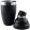 The Bars Cobbler koktél shaker matt fekete 500ml
