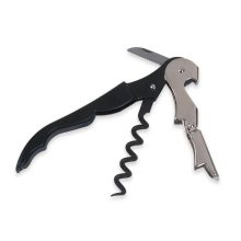 Drekó dugóhúzó pincérnyitó fekete, teflonos spirállal